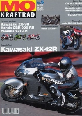 MO0005 + KAWASAKI ZX-12R Ninja + Dauertest KTM LC4 620 LSE + MO 5/2000