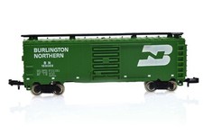 Bachmann 70050BN Burlington Northern 41' Steel Box Car - NIB