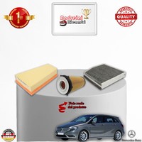 Wartungsset Filter Mercedes Klasse B W246 B 200 115KW 156PS Ab 2015