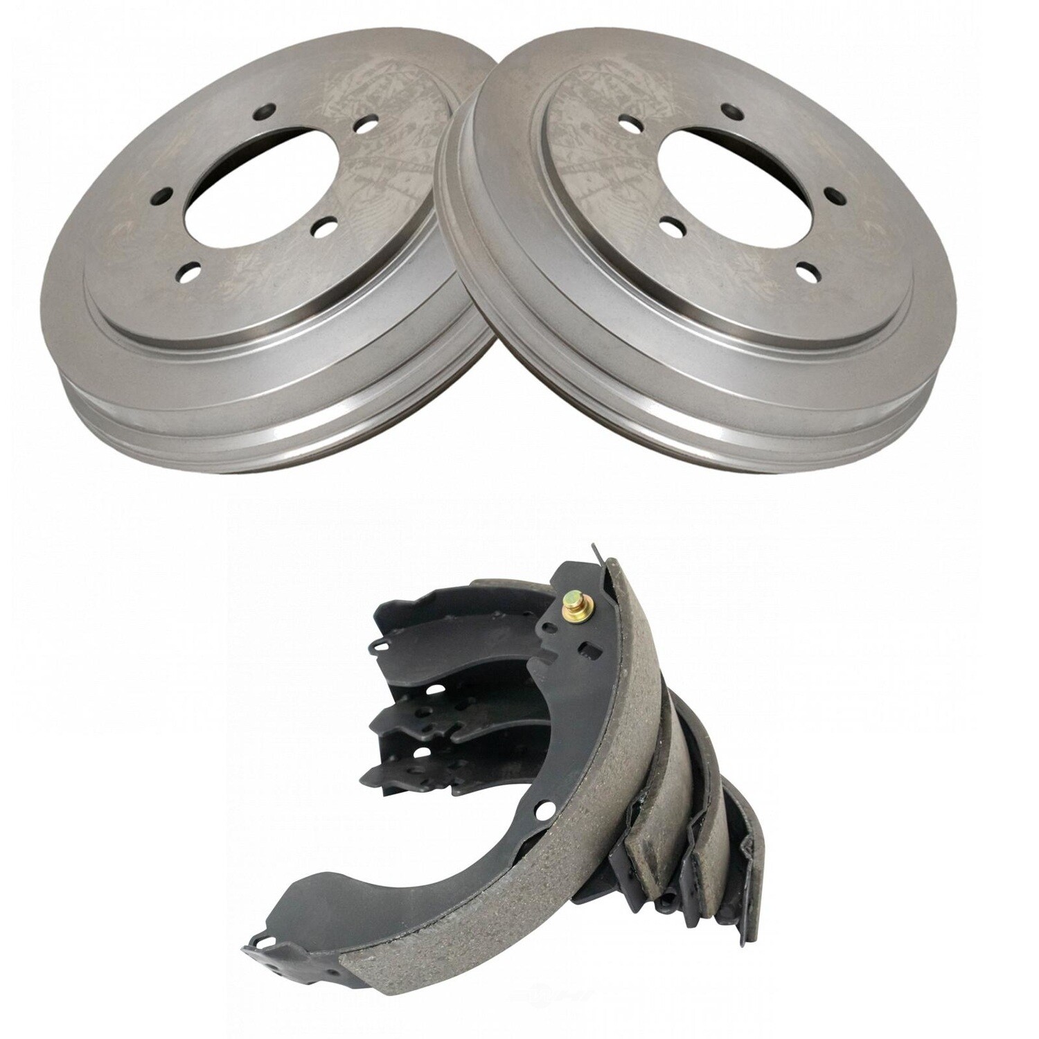 Drum Brake Shoe and Drum Kit TRQ BKA10475 for sale online eBay