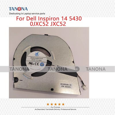 New 0JXC52 JXC52 For Dell Inspiron 14 5430 CPU Cooling Fan Cooler