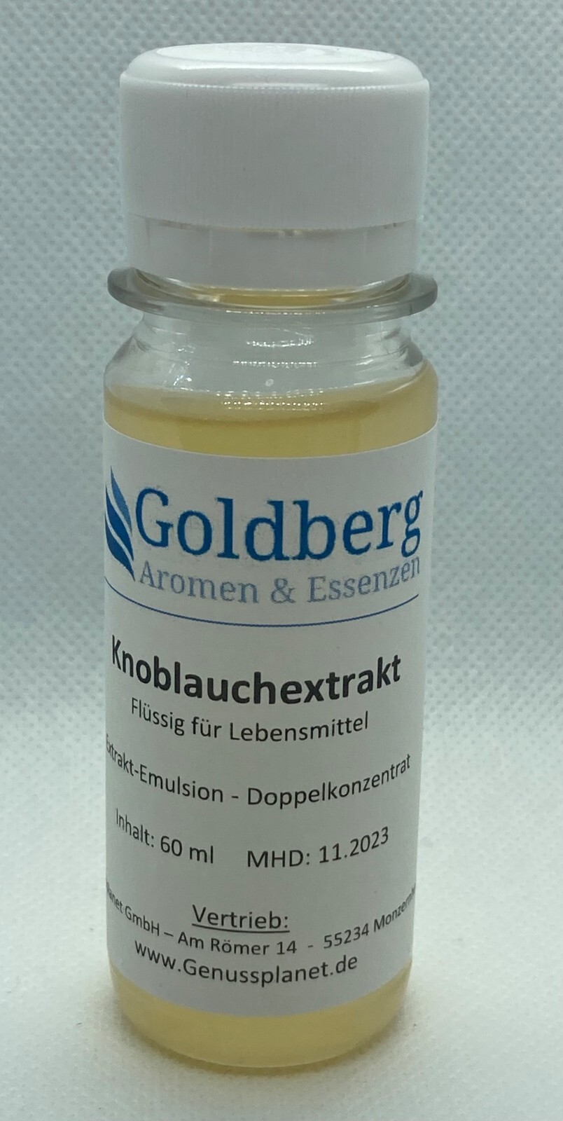 Knoblauchextrakt 60ml Knoblauch Aroma Gewürz flüssig Wurstherstellung