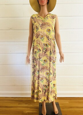 April Cornell Trading Maxi Boho Sundress Victorian Floral Vintage 80s-90s Size M | eBay April Cornell Trading Maxi Boho Sundress Victorian Floral Vintage 80s-90s Size M | eBay