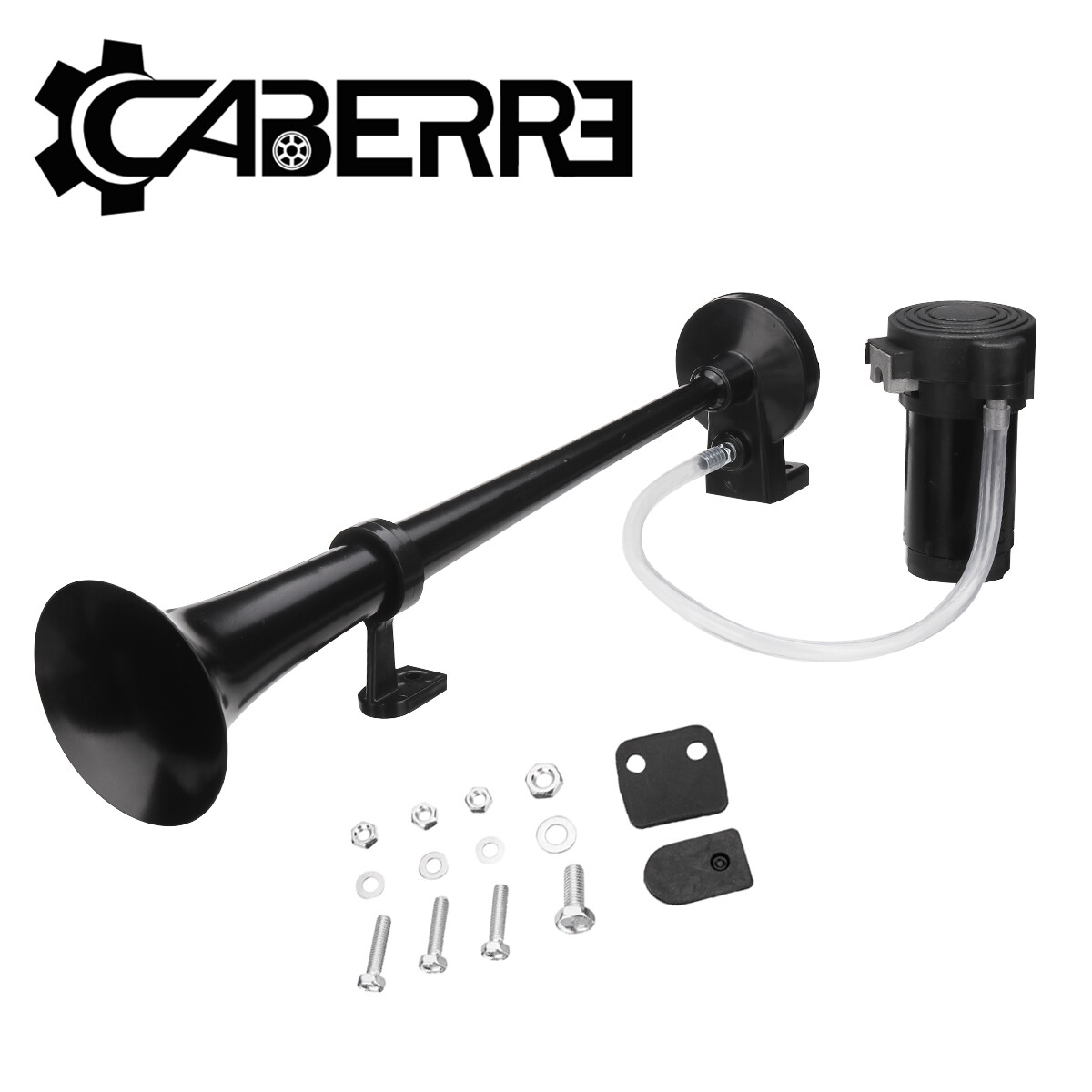 600db Car Air Horn Kit Truck Boat Train Single Trumpet Kit with 12V