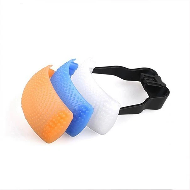 3 Colors Pop-Up Flash Diffuser Dome For Canon Nikon Yongnuo Speedlite - Image 3 of 4