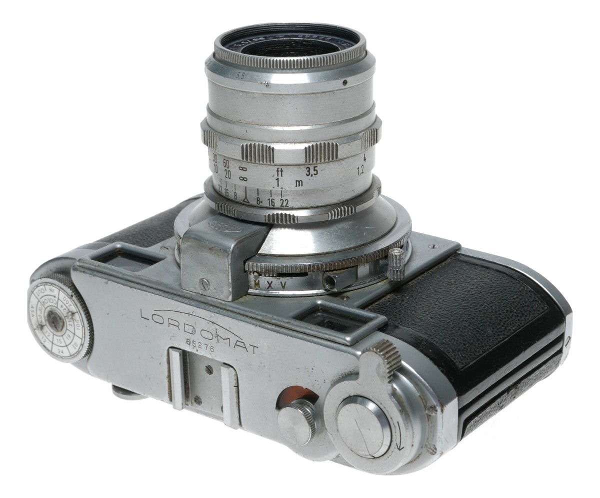Leidolf Wetzlar Lordomat 35mm Film Camera Telordon 1:5.5/90 | eBay