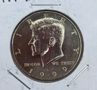 1999 Denver Mint Kennedy Half Dollar Uncirculated MS+ 50¢  #CRH295