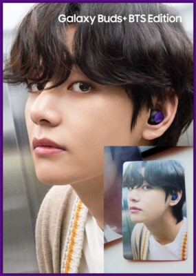 BTS Samsung Galaxy Buds V Photocard + Lenticular Photo Set