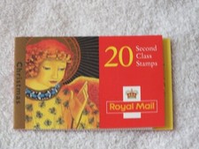1998 Barcode Booklets, Christmas Angels SG LX16 complete MNH