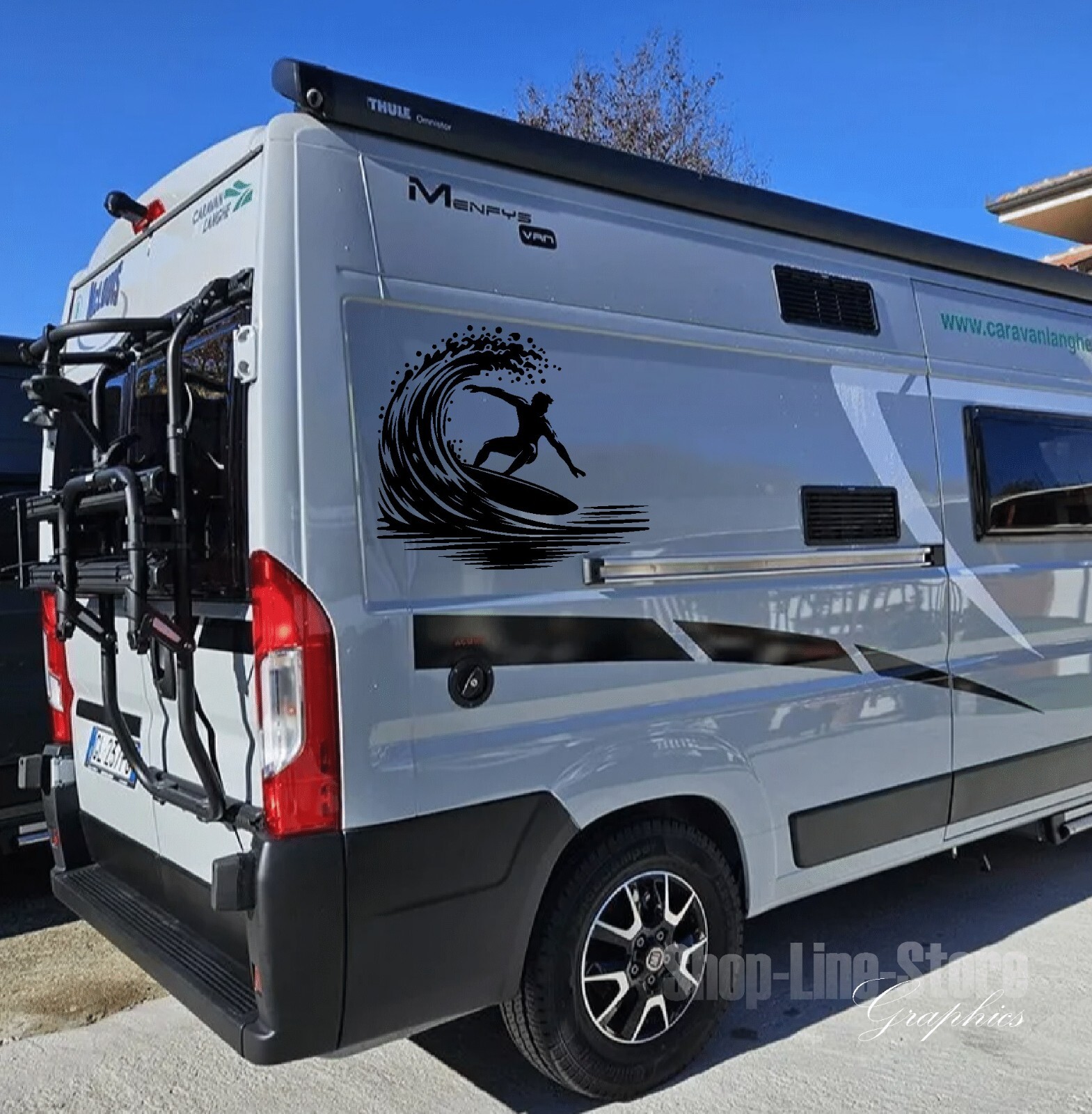 Adesivo Grafico per Camper e Caravan foto 2