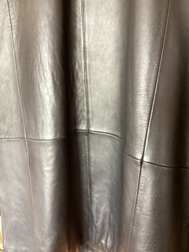 Adler Collection Authentic Men's XL Black Lamb Skin Leather Coat w/Lining - Picture 11 of 20