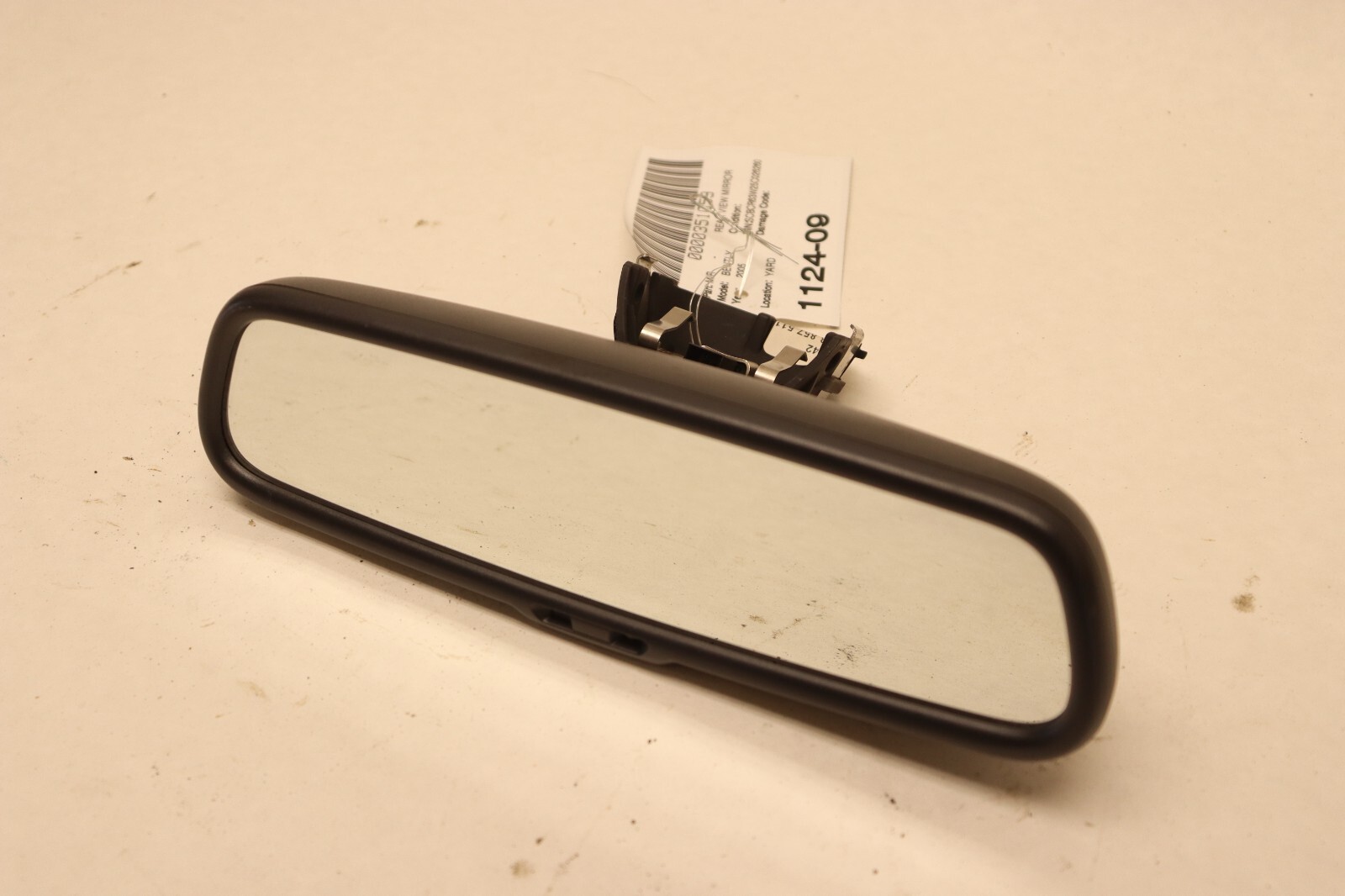 2003-2011 BENTLEY CONTINENTAL GT REAR VIEW INTERIOR MIRROR W/ AUTO DIMMING OEM