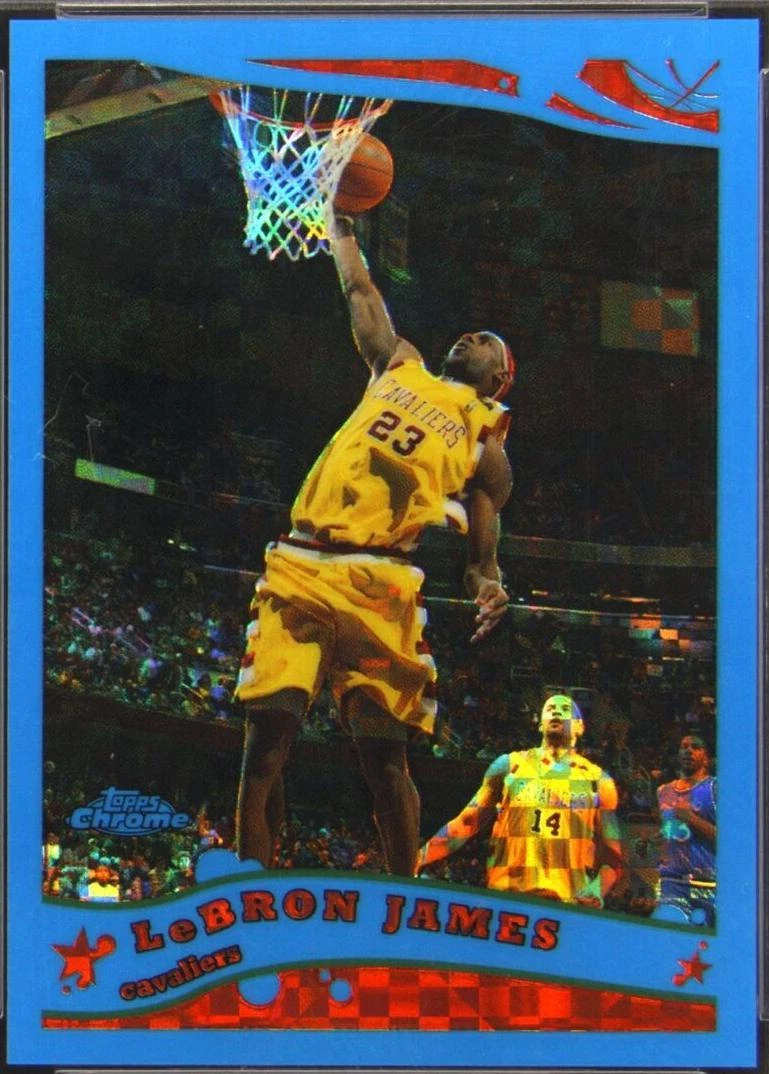 Topps Chrome - LeBron James #102 2005-06 for sale | eBay