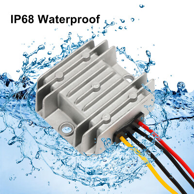 DC-DC 12V-36V 2A 72W Step Up Car Power Supply Converter Regulator Waterproof US