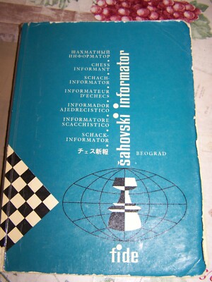 Band 31  Chess Informant/ Schach Informator/ Informateur D´Echecs/ Informador