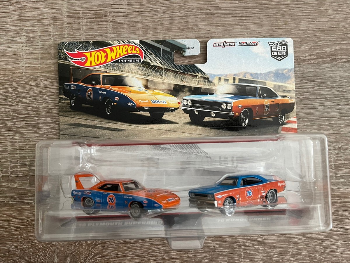 HOT WHEELS PREMIUM 2-PACK CAR CULTURE PLYMOUTH SUPERBIRD
