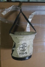Klein Tools 5172PS Heavy-Duty Tapered Wall Bucket - 15 Pockets 5172-PS