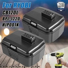 1-2 x 12V Li-ion Battery For Ryobi CB120L CB121L BPL-1220 130503001 130503005 US