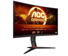 AOC C27G4ZXE 27" FHD FreeSync Curved Gaming Monitor HDMI DP - Black - C27G4ZXE