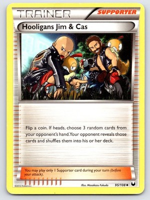 Hooligans Jim & Cas - Dark Explorers 95/108 - HP Condition