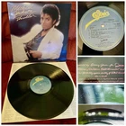 Michael Jackson THRILLER vinyl LP EPC 85930 UK 1st pressing UK A1/B1 VG/EX
