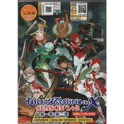 Anime DVD Tales of Zestiria The X TV Series Season 1+2 Vol.1-26