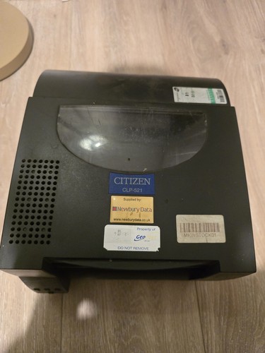 *Einschalten und Drucken* Citizen CLP-521 JM10-M01 Thermo Etikettendrucker