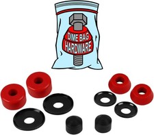 Skateboard Truck Rebuild Kit Bushings Washers Pivot Cups for 2 Trucks