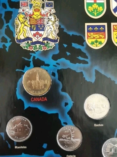 1992 CANADIAN 125TH ANNIVERSARY COIN SET Coins Quarters/Loony - Image 4 of 4