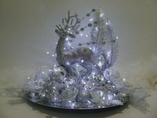 Adventsgesteck Weihnachtsgesteck Weihnachten Winter Adventskranz Tischgesteck