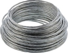 Hillman Steel Wire Rope Picture Hanging Wire, 25', 16 x 200', Silver