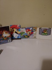 SUPER MARIO 64. used. 1998. cartidge, box 80 , manual smudgey , inserts w/...