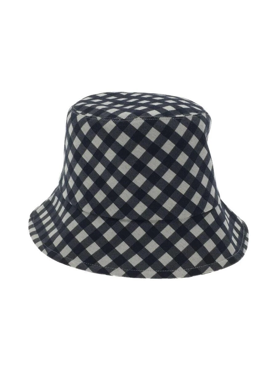 Chapeau seau Christian Dior D PETIT VICHY RÉVERSIBLE trotteur à carreaux 22VIC923I130