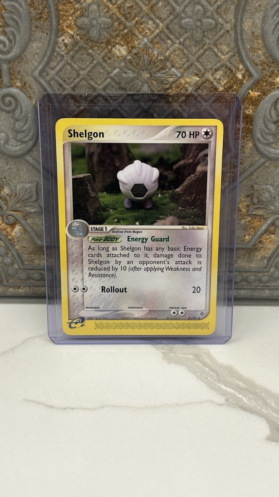 Shelgon Pokemon TCG EX Dragon 41/97 Uncommon NM- (Yuka Morri)
