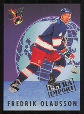 1992-93 Ultra Imports #18 Fredrik Olausson