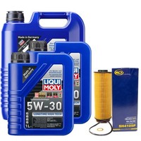 MotoröL Set High Tech 5W-30 Liqui Moly 7 Liter + ÖLfilter FüR BMW 3Er 340I 7Er