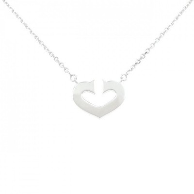 Authentische Cartier C Herz Halskette #246-000-449-9077
