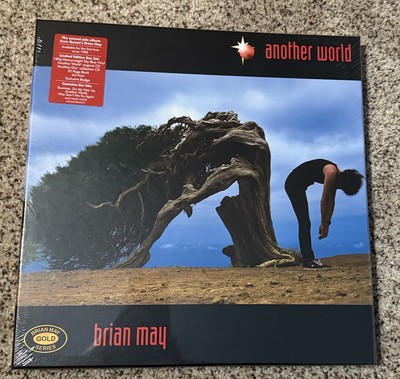 NEW Brian May Another World Deluxe Box Set 2 CD + 1 LP EU Import Sky Blue Vinyl