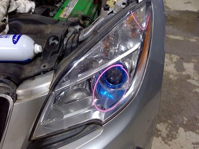 Used Left Headlight Assembly fits: 2016 Buick Encore Left Grade C