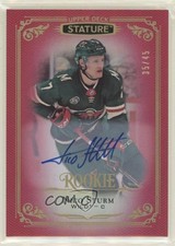 2019-20 Upper Deck Stature Rookies Red Auto 35/45 Nico Sturm #198 Auto x7n