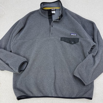 Vintage Patagonia Synchilla Snap-T Pullover Gray L 2000 Y2K $149