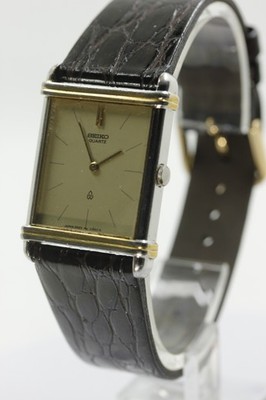 SEIKO 2620-548A Square Men's watch with New seiko belt from Japan