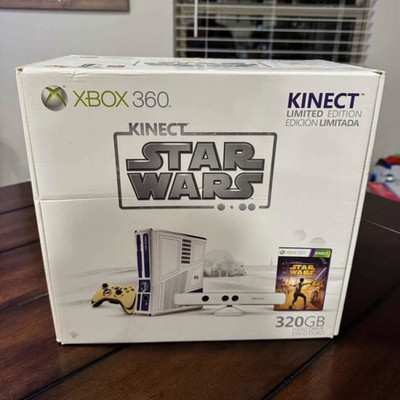 Microsoft Xbox 360 Kinect Star Wars Limited Edition 320GB Bundle w/ Kinect