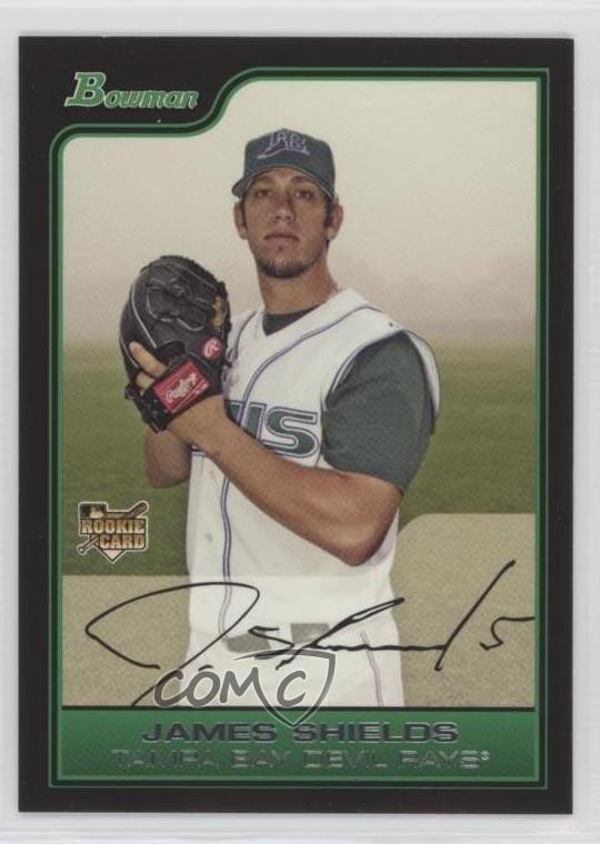 2006 Bowman Draft James Shields #BDP54 0i6