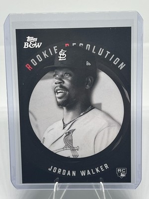 2023 Topps Black & White #RR7 Jordan Walker Rookie Resolution