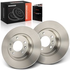 Frankberg Bremsscheiben Bremsscheibe Hinten Ø289.5 für Peugeot 407 6C 2.0 HDi
