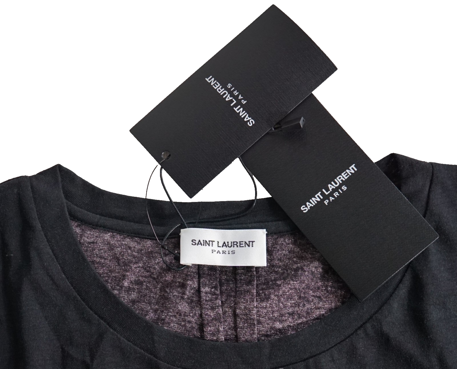 T shirt nuova SAINT LAURENT Paris stampa animalier leopardo 100% cotone XXL 2XL