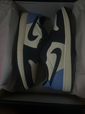 Size 13 - Air Jordan 1 Retro OG Low Obsidian UNC