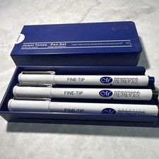 Creative Memories Jewel Tones Fine-Tip Pen Set 3pc Red Green Blue MPN 20009