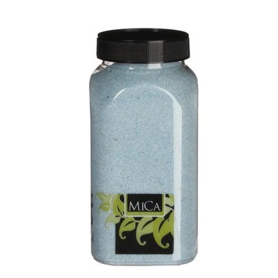 Mica Decorations Dekoration Sand hellblau 650 ml 1 kg  Sand